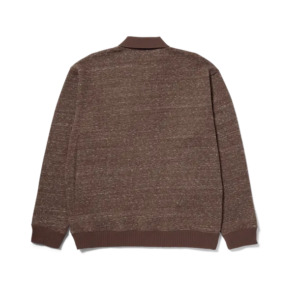 Huf Winston Polo Fleece - Coffee