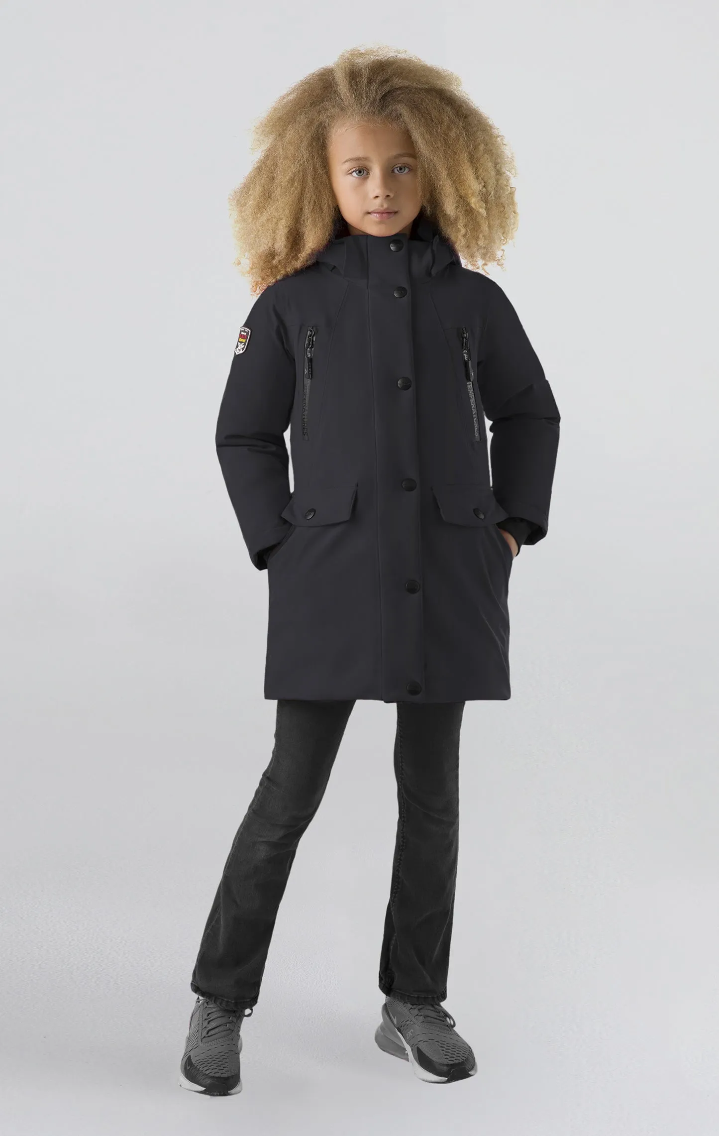 Isberg Girl's Waterproof Down Jacket