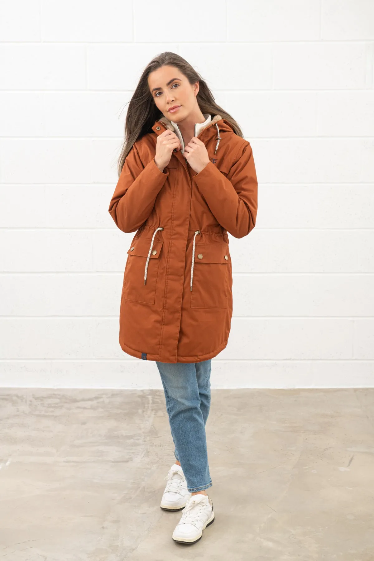 Isobel Coat - Rust