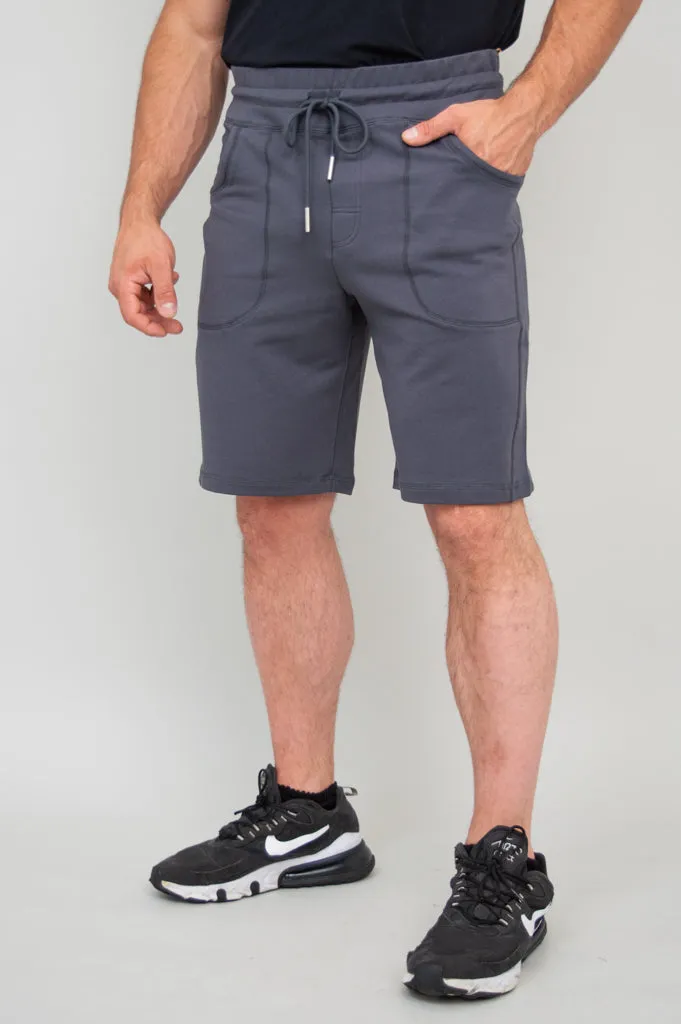 Jason Shorts, Charcoal, Cotton