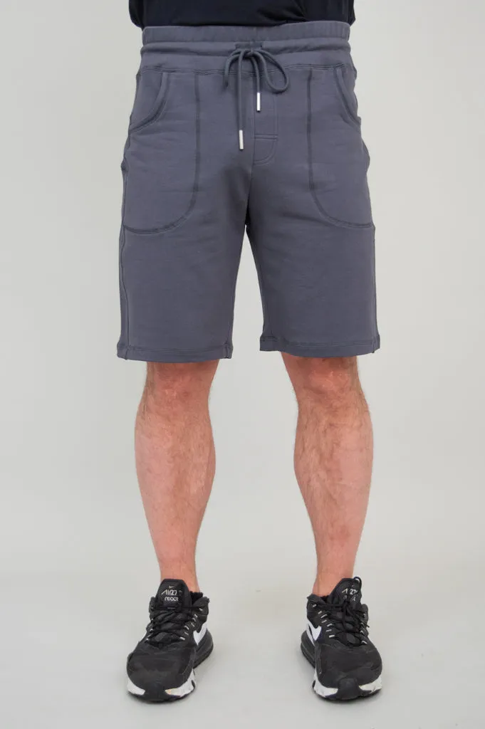 Jason Shorts, Charcoal, Cotton