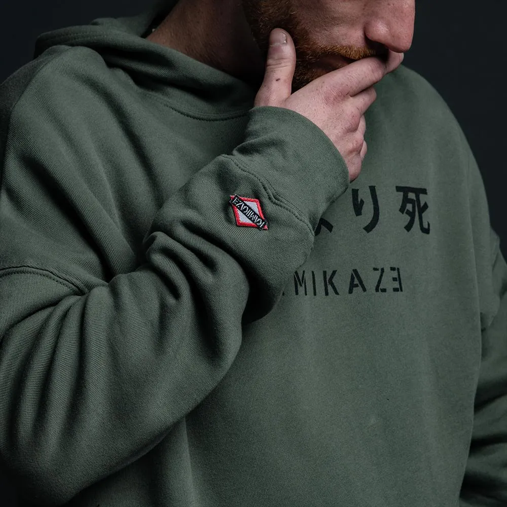 Kamikaze Green Hoodie