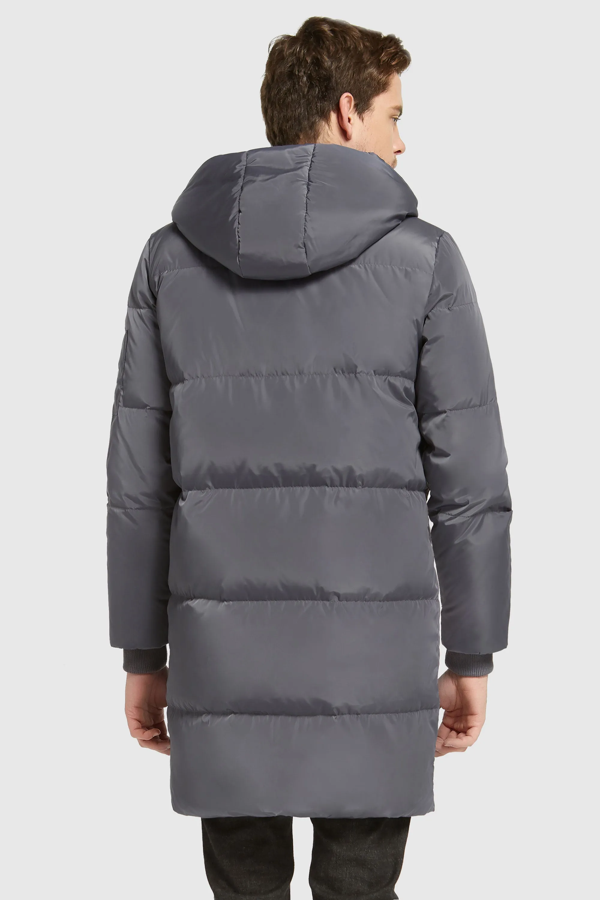 Knee Length Winter Thickened Down Jacket