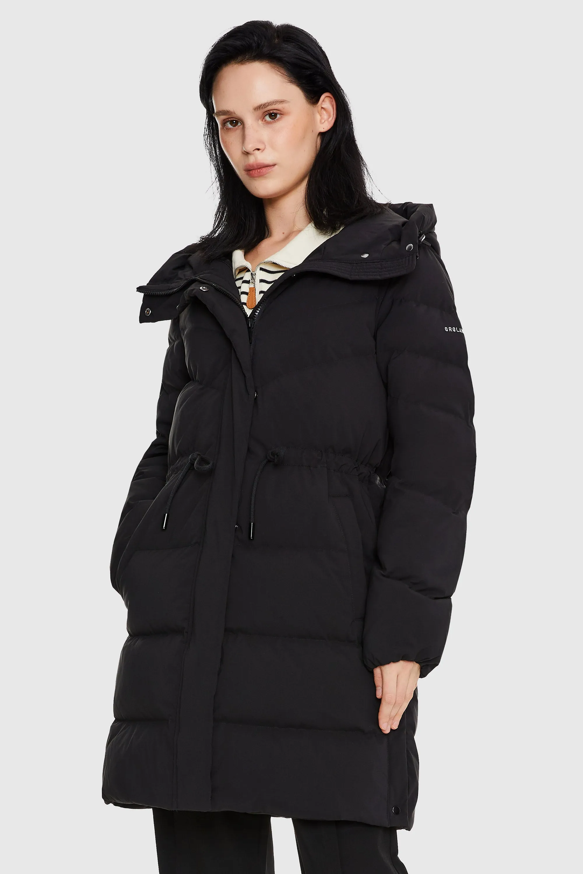 Long Winter Puffer Down Coat