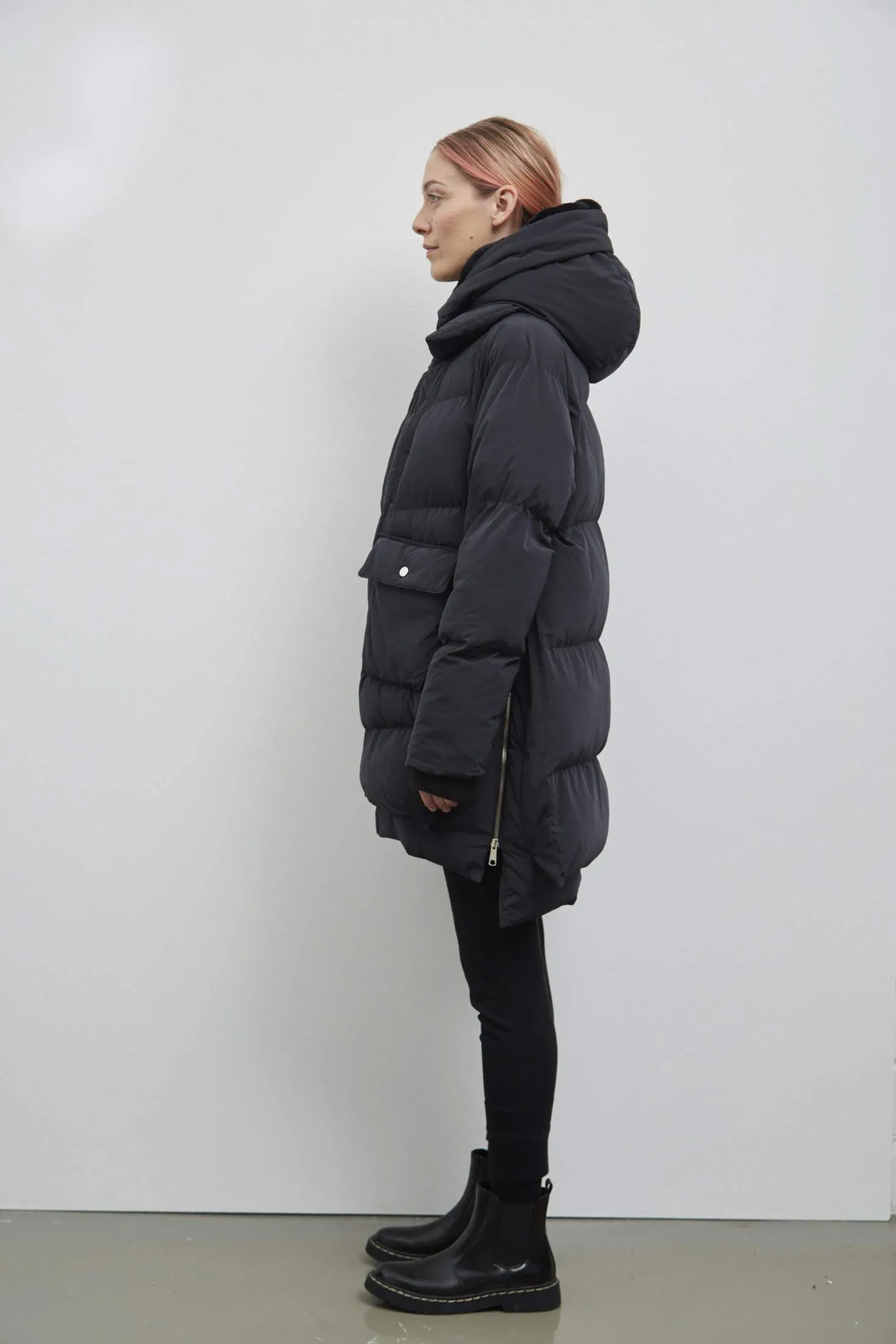 lyndon down jacket black