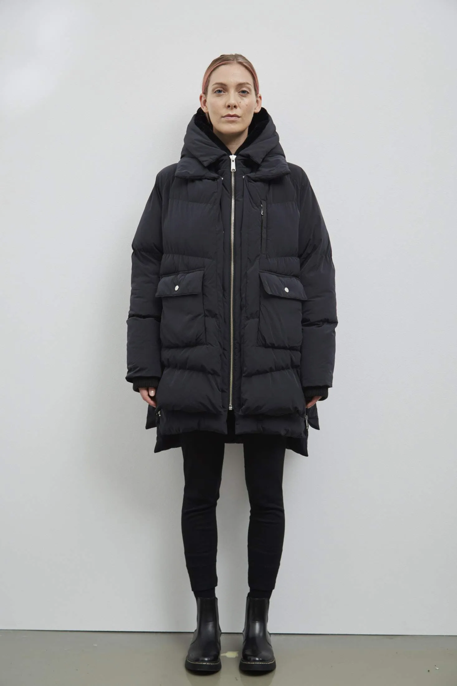 lyndon down jacket black