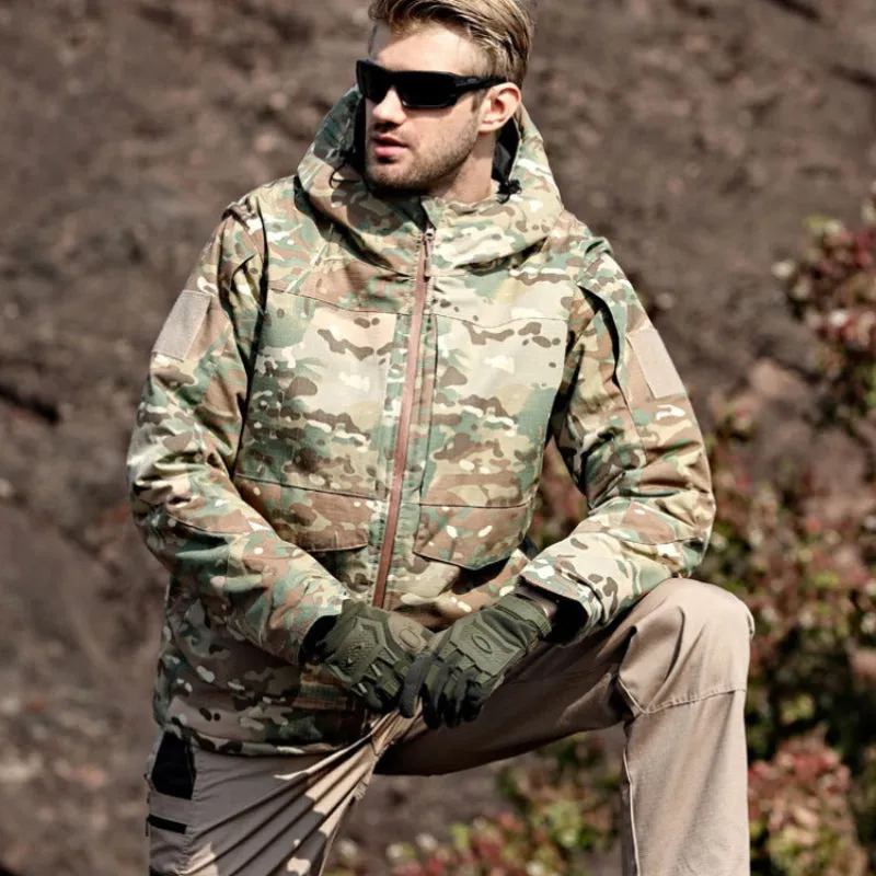 M65 Outdoor Warm Camouflage Jacket Men's Waterproof Windbreaker