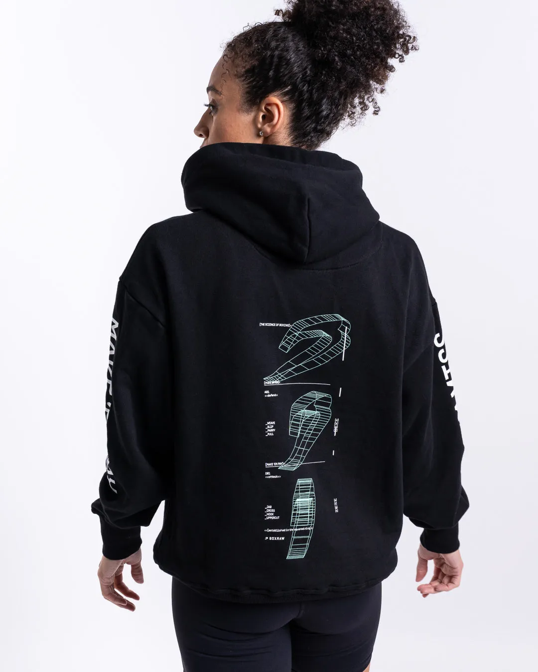 Make 'Em Miss Oversized Hoodie - Black