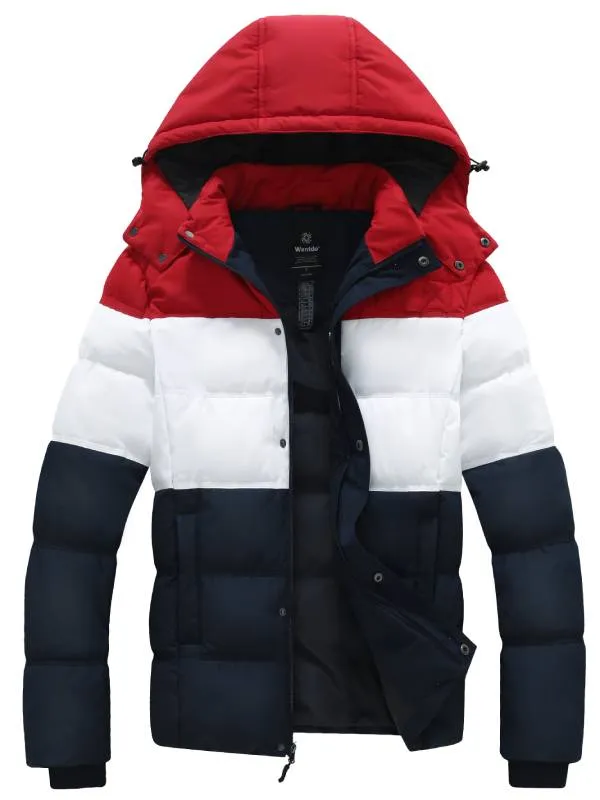 Men's Warm Puffer Jacket Winter Coat