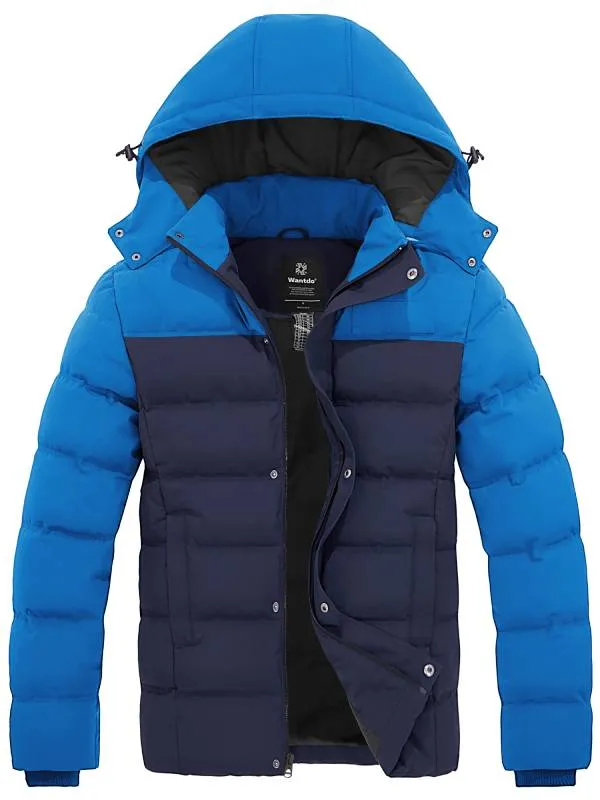 Men's Warm Puffer Jacket Winter Coat