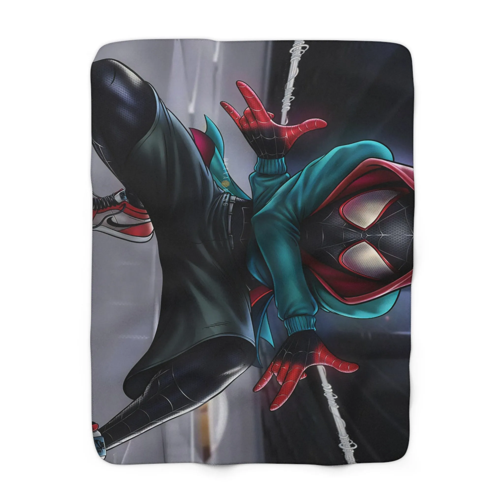 Miles Sherpa Fleece Blanket