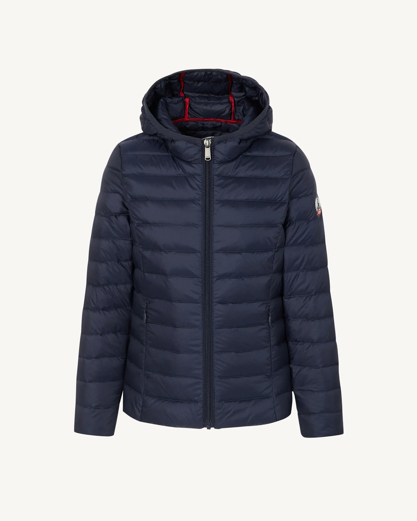 Navy Hooded down jacket Carla