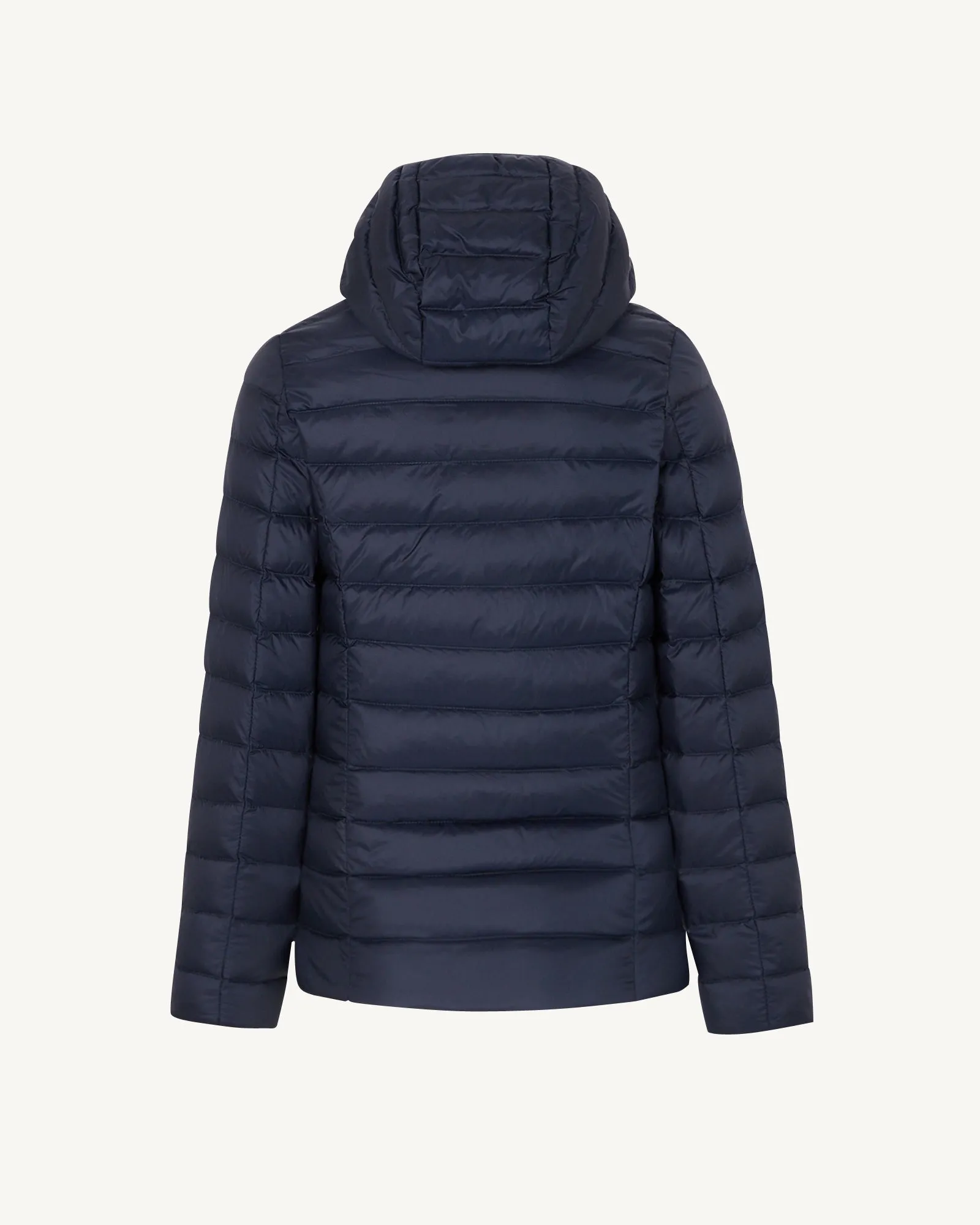 Navy Hooded down jacket Carla