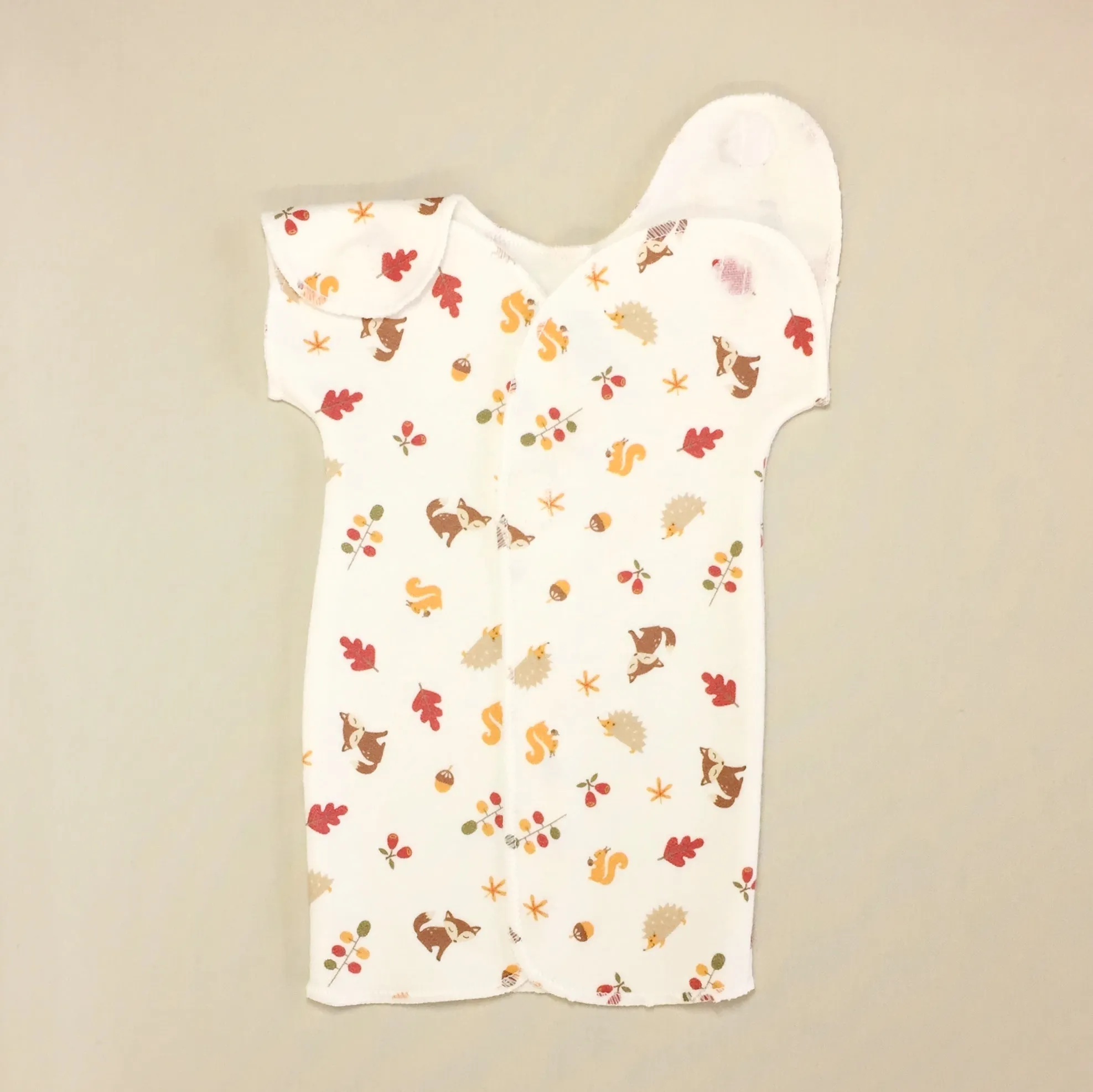 NICU Friendly Gown Autumn Fox