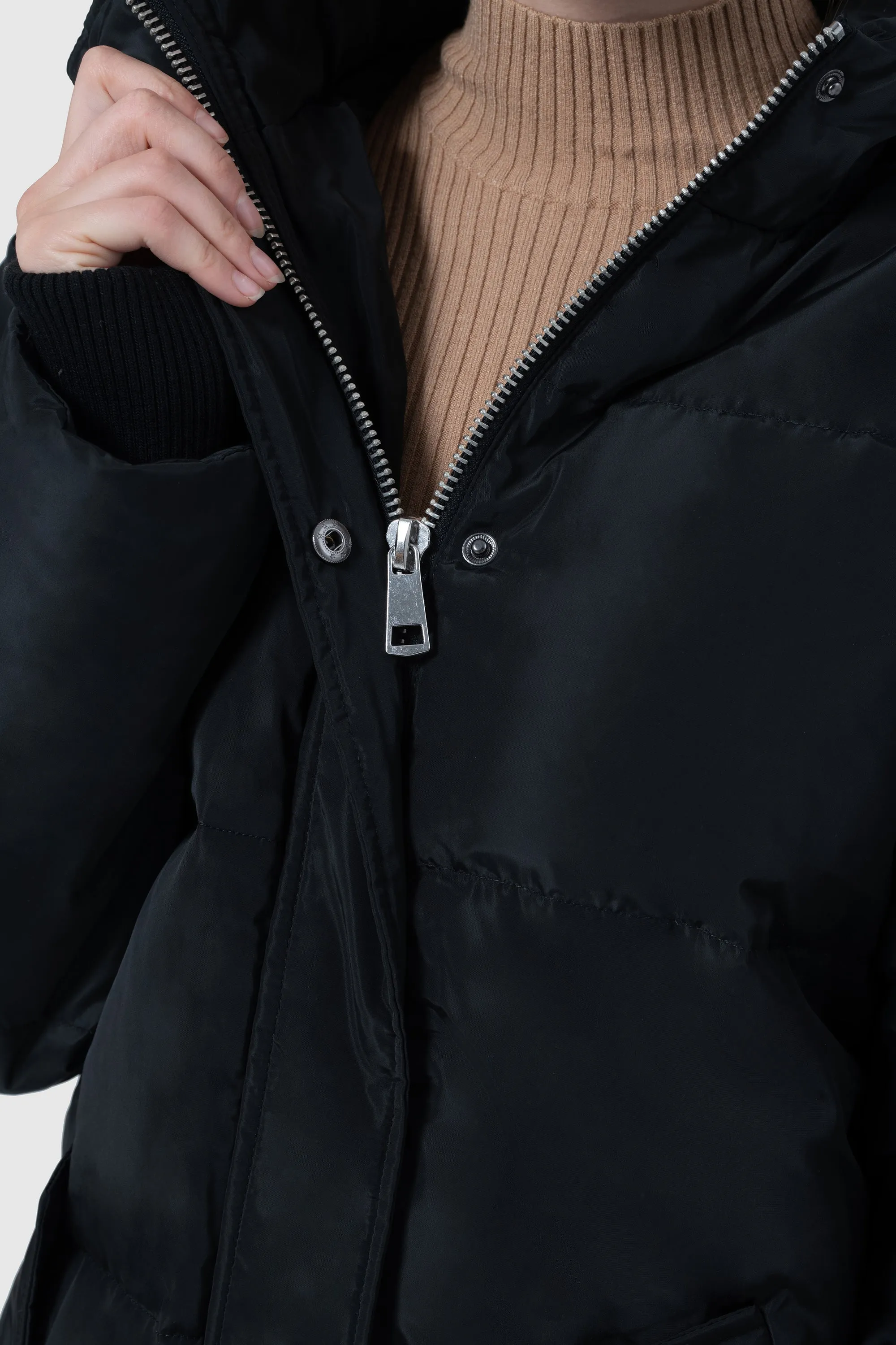 Plus Size Thicken Down Jacket Hooded Coat