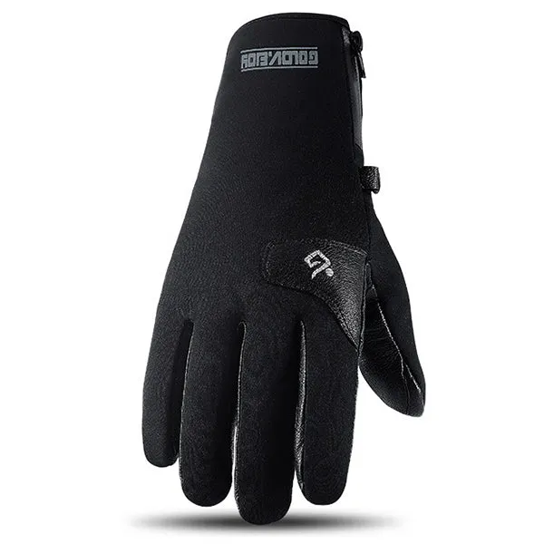 Premium Goat Leather Fleece Warm Gloves