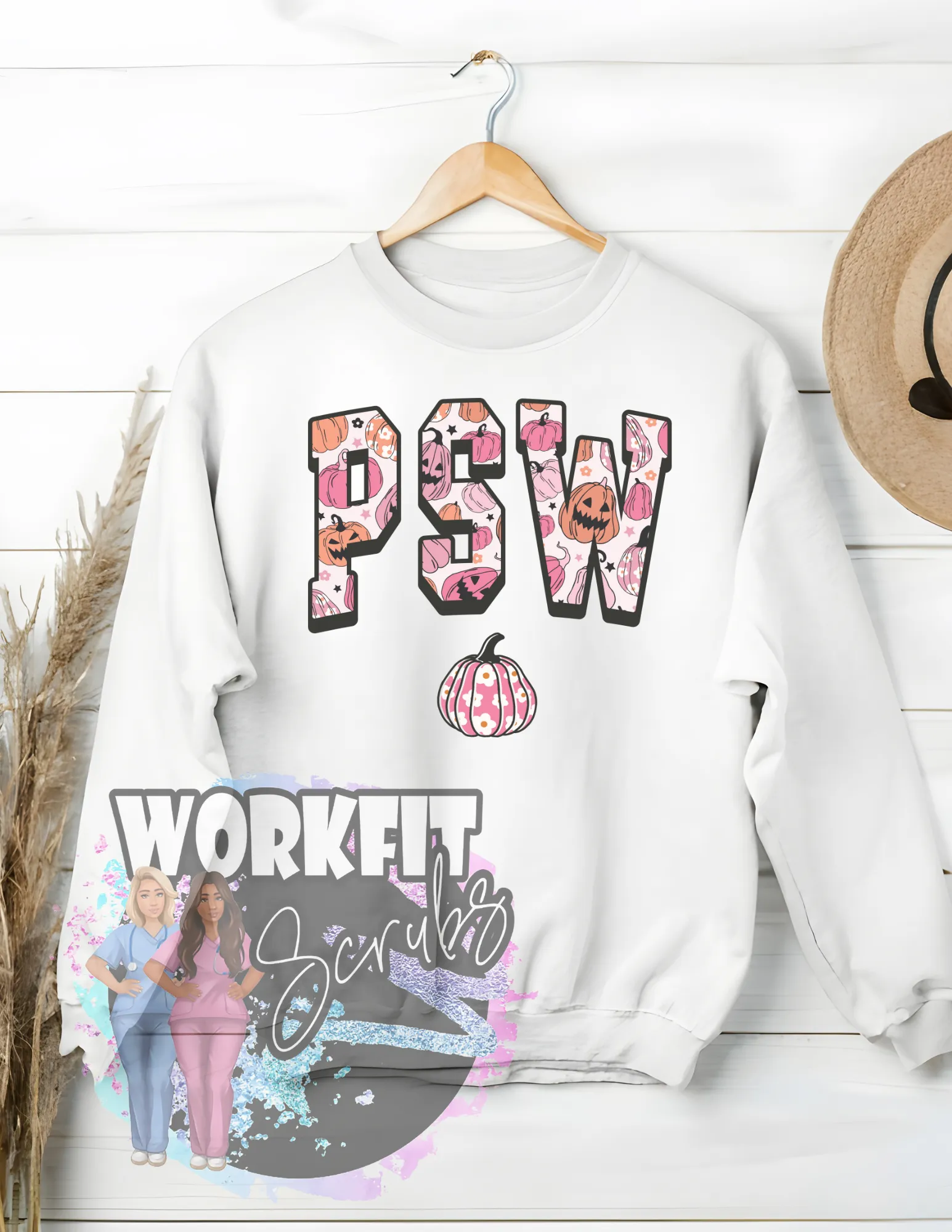 PSW Fall Pumpkin Crewneck