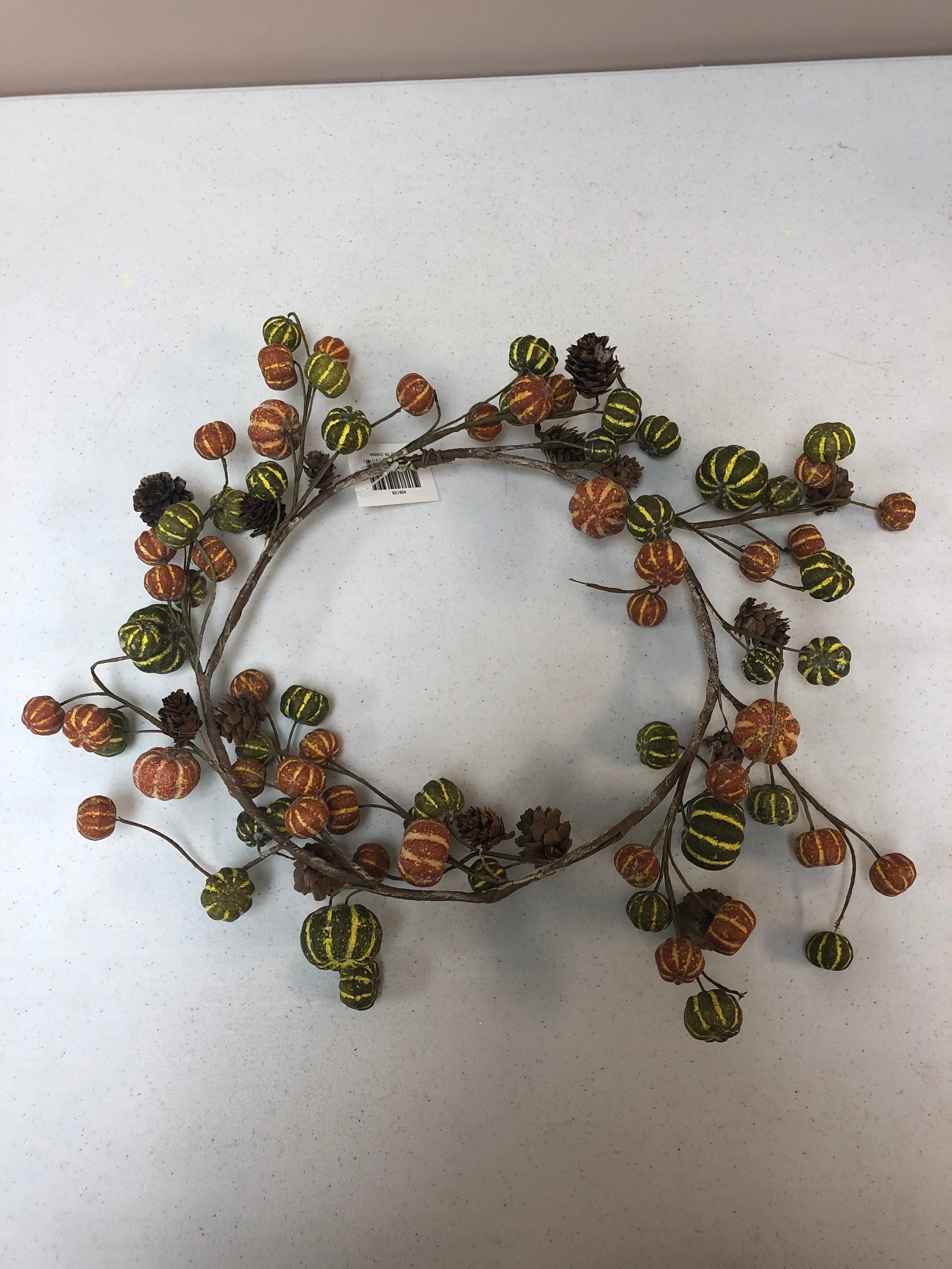 Pumpkin Fall Wreath