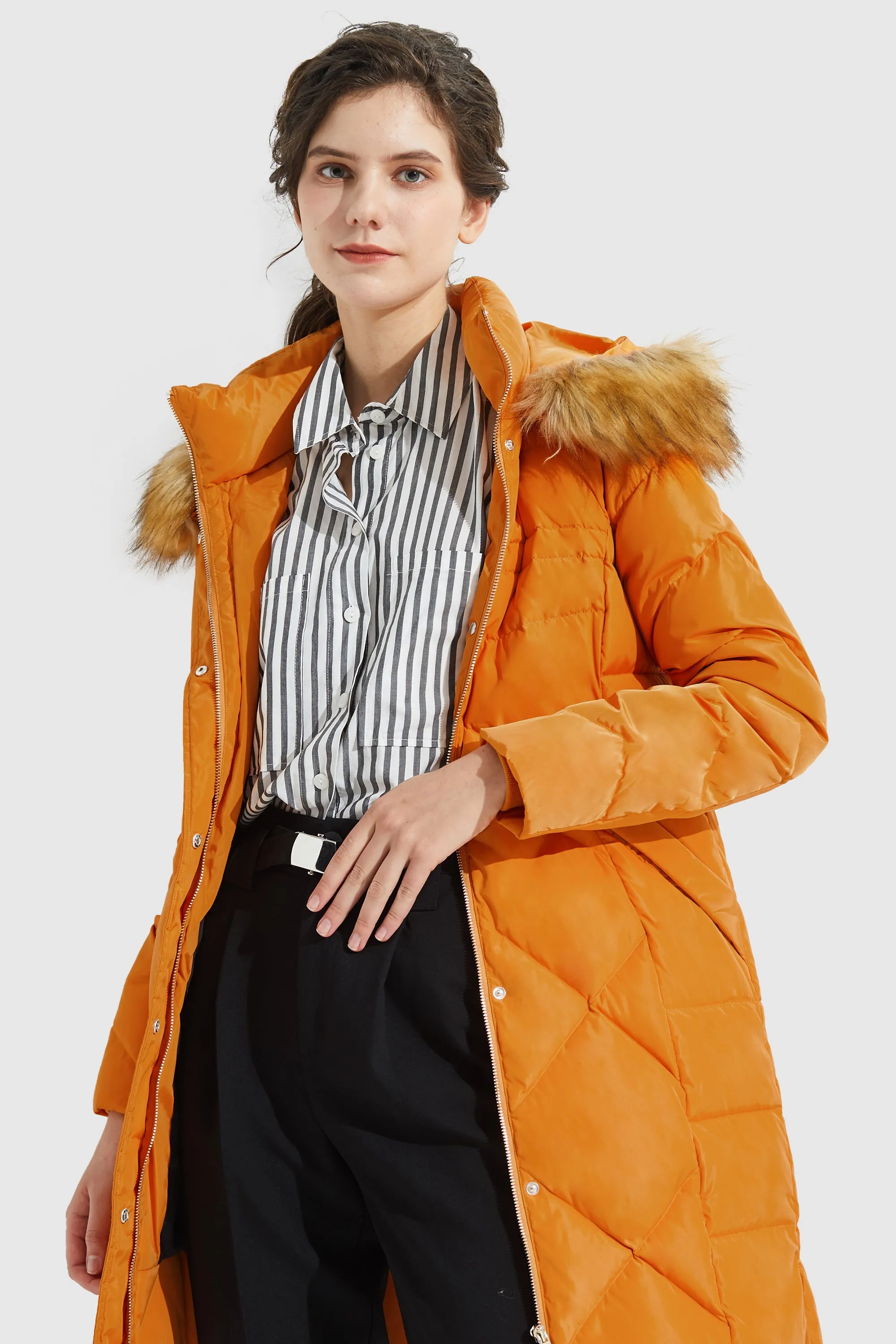 Quilted Down Coat