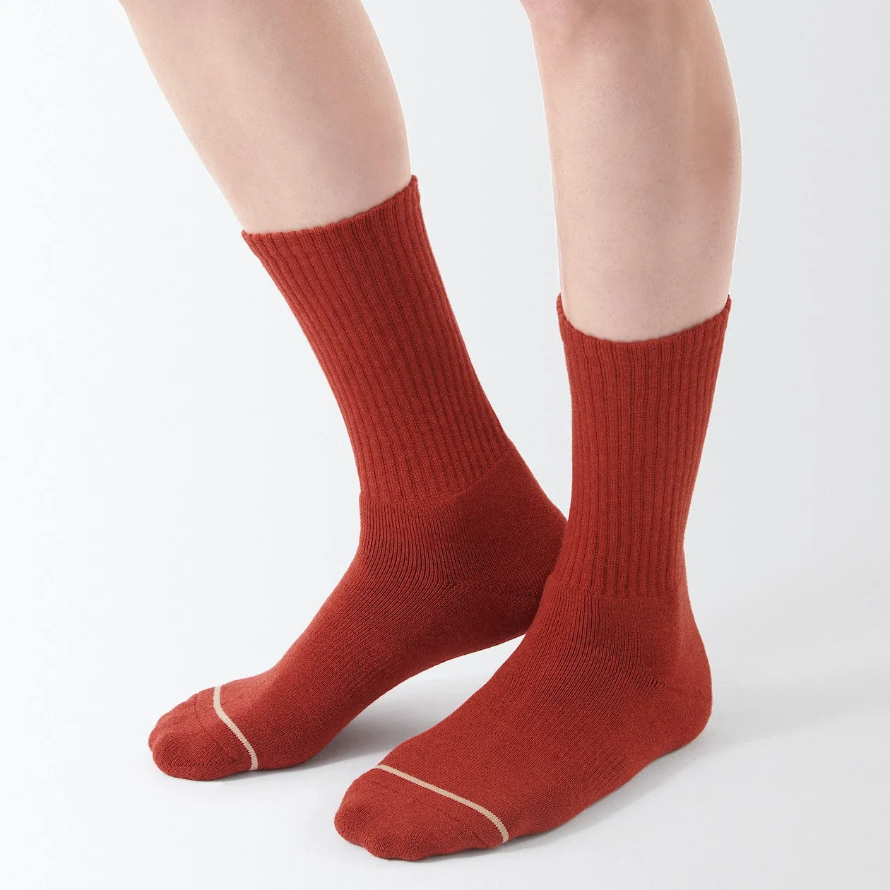 Right Angle Warm Wool & Cotton Blend Socks