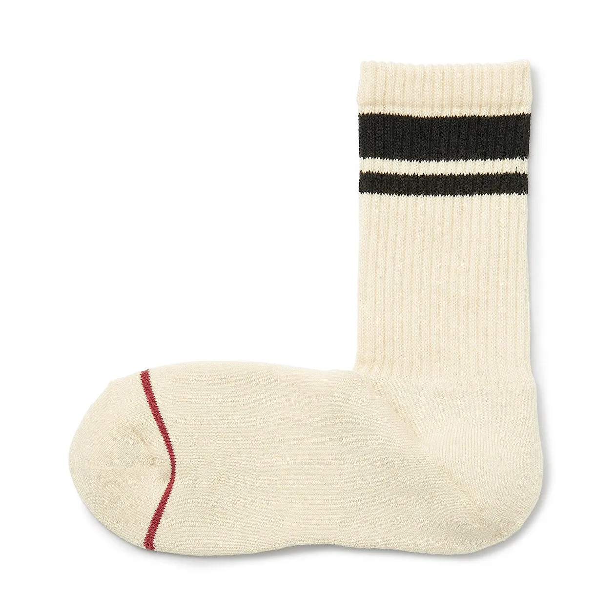 Right Angle Warm Wool Pile Line Socks