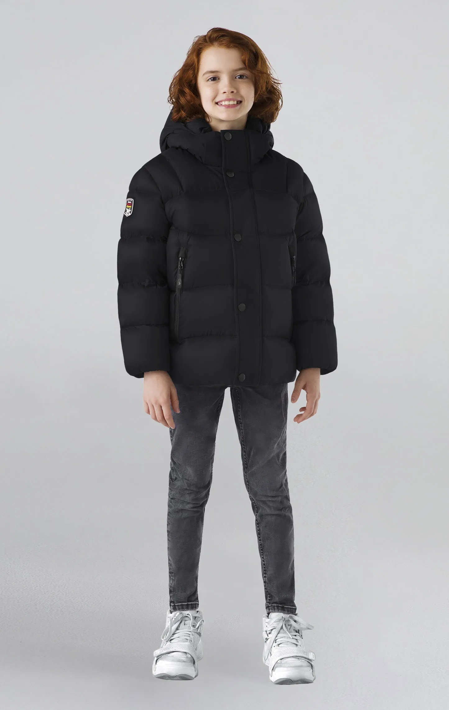 Rockhopper Boy's Two-Tone Puffer Down Jacket