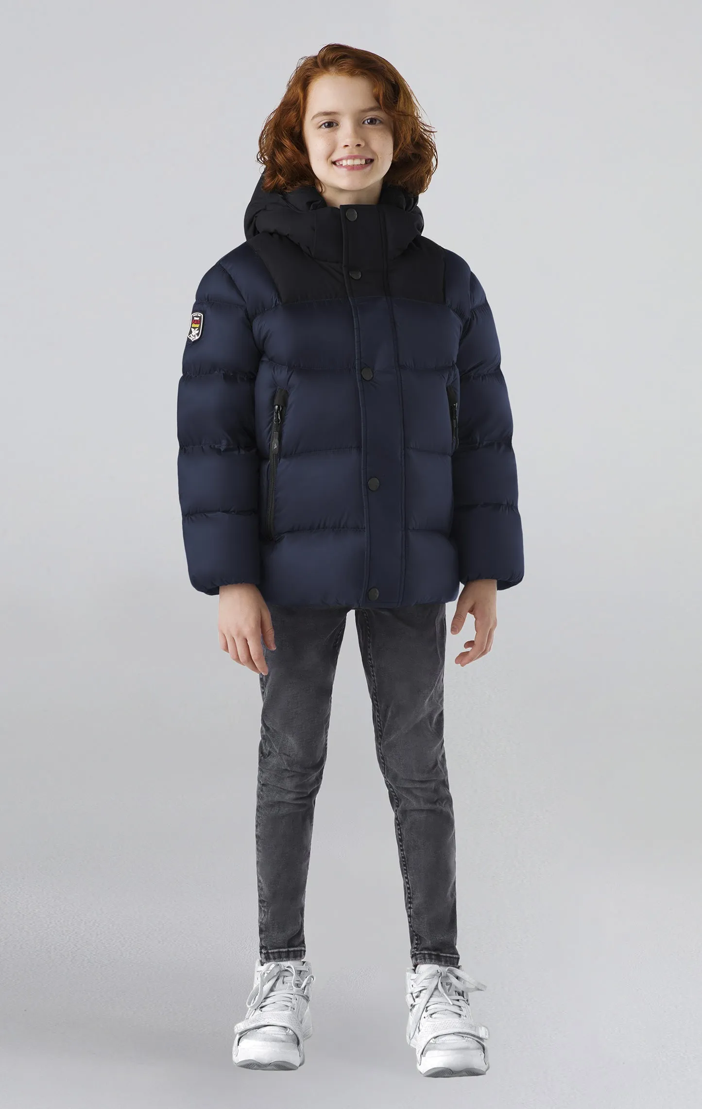 Rockhopper Boy's Two-Tone Puffer Down Jacket