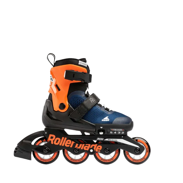 Rollerblade Microblade Cube - Midnight Blue/Warm Orange