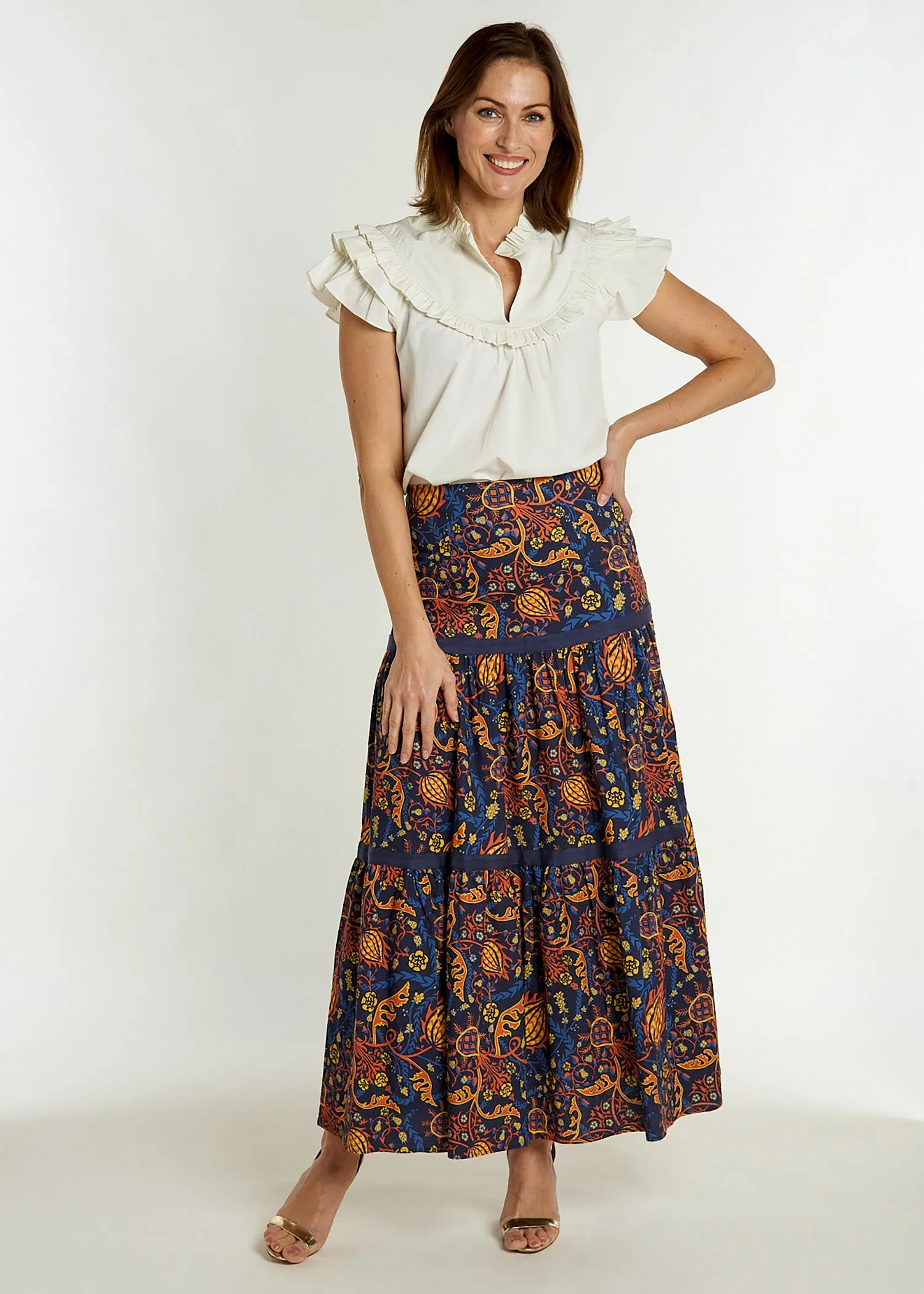 Samana Skirt - Frolic Autumn