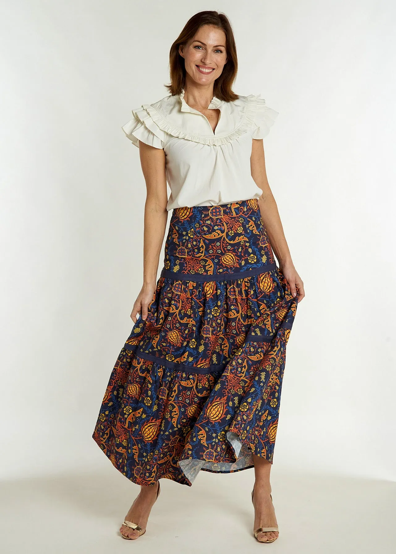 Samana Skirt - Frolic Autumn