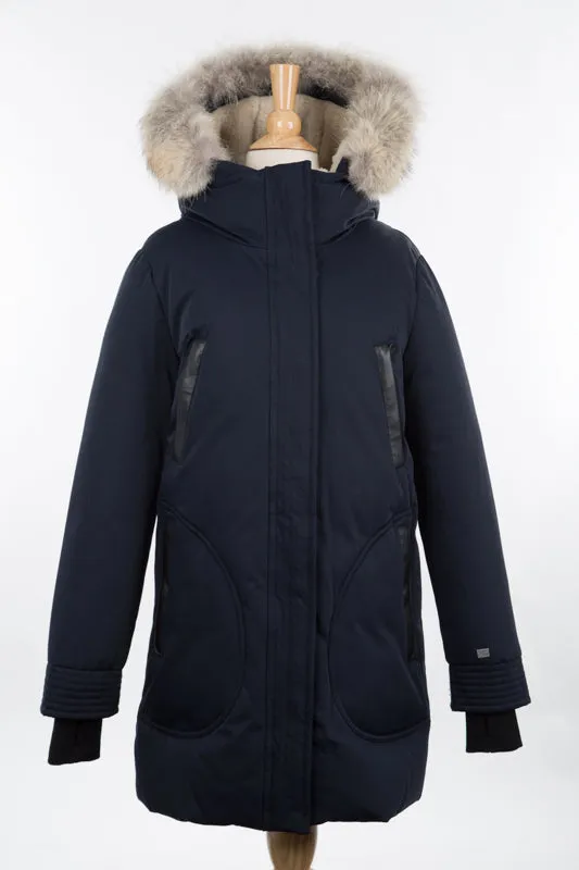 Saundra Mid Length Classic Down Coat