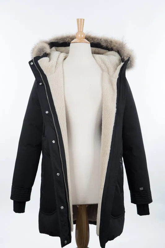 Saundra Mid Length Classic Down Coat