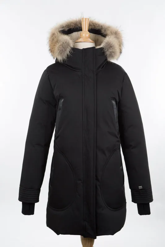 Saundra Mid Length Classic Down Coat