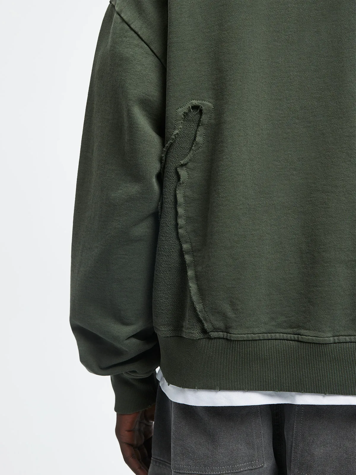 SHATTERED HOODIE - KHAKI