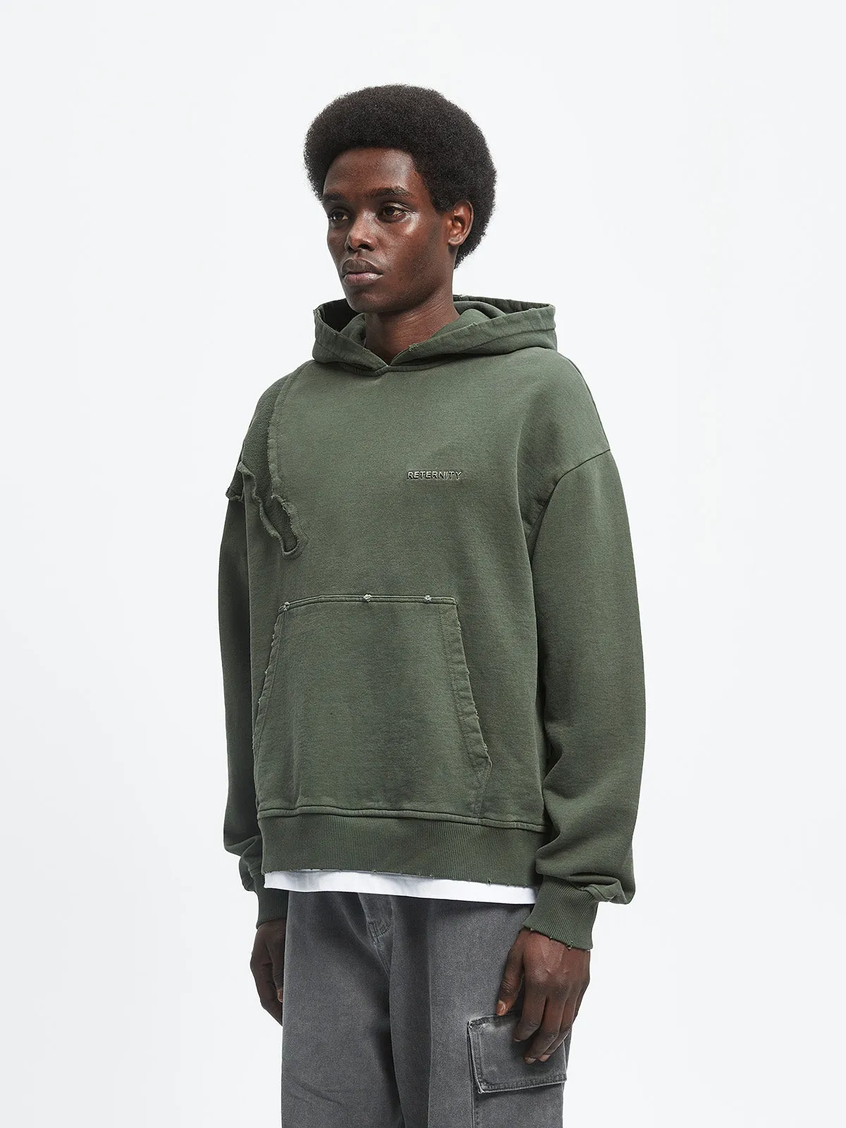 SHATTERED HOODIE - KHAKI