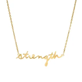 SINCERELY x Winter Stone Strength Necklace