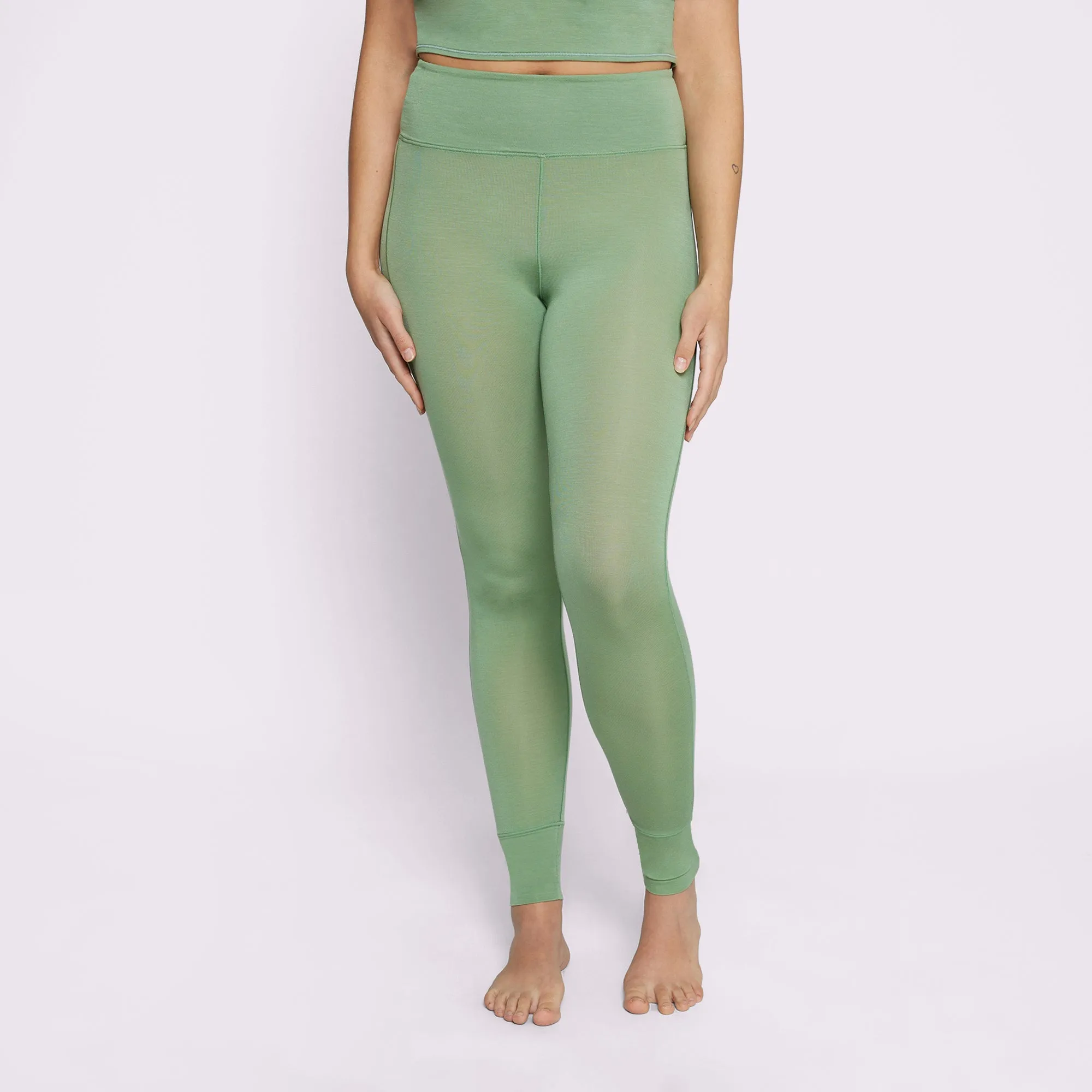 SuperSoft Warm Thermal Leggings | SuperSoft | Archive (Wild Sage)