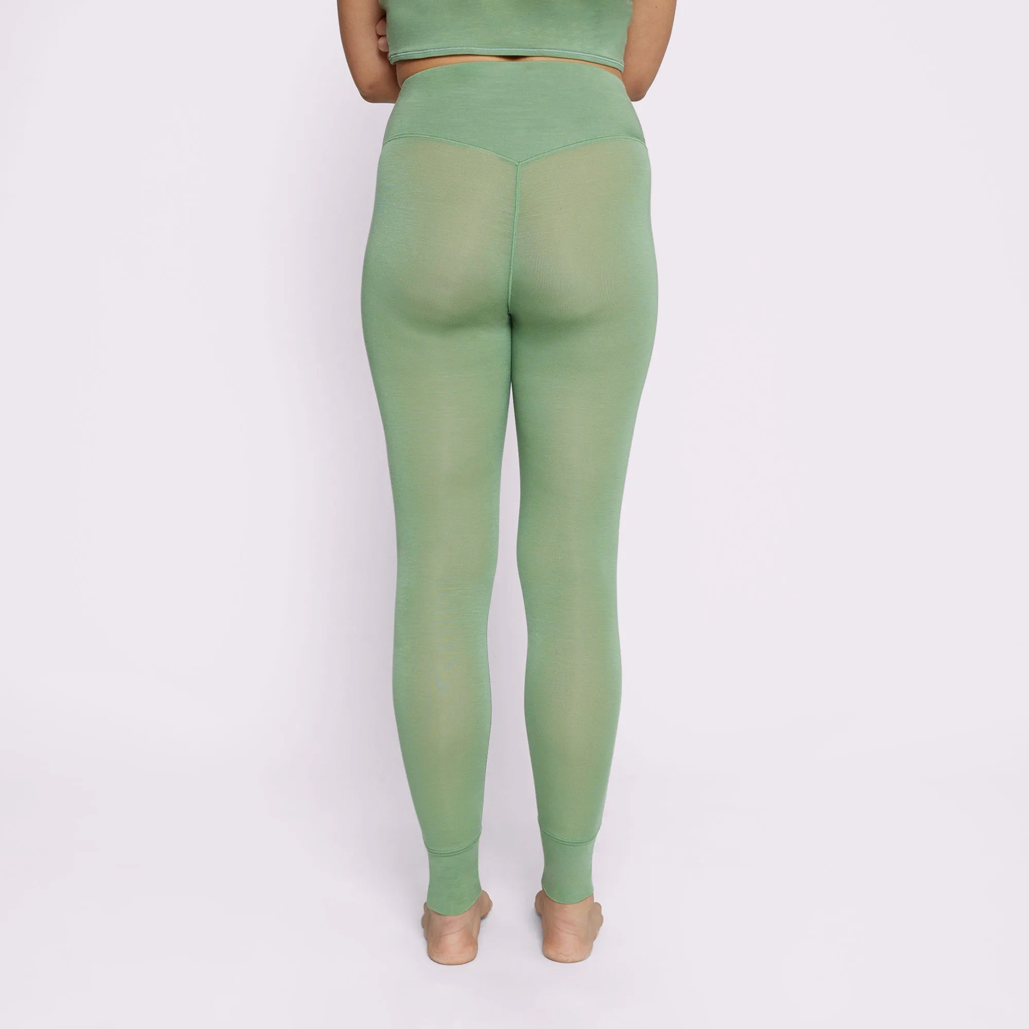 SuperSoft Warm Thermal Leggings | SuperSoft | Archive (Wild Sage)