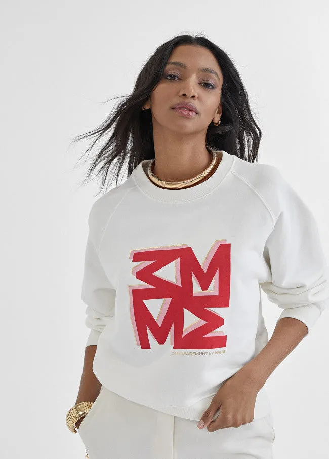 SWEATSHIRT WITH POSITIONAL M