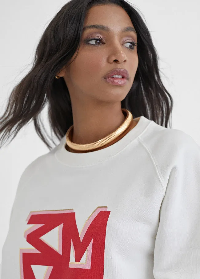 SWEATSHIRT WITH POSITIONAL M