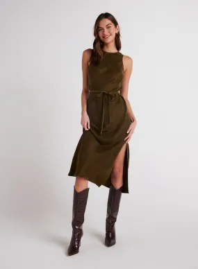 Tank Slip Dress - Autumn Olive