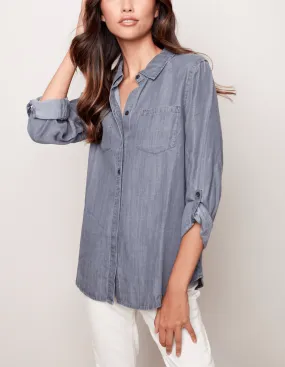 Tencel Button Down