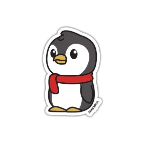 Warm Penguin Sticker