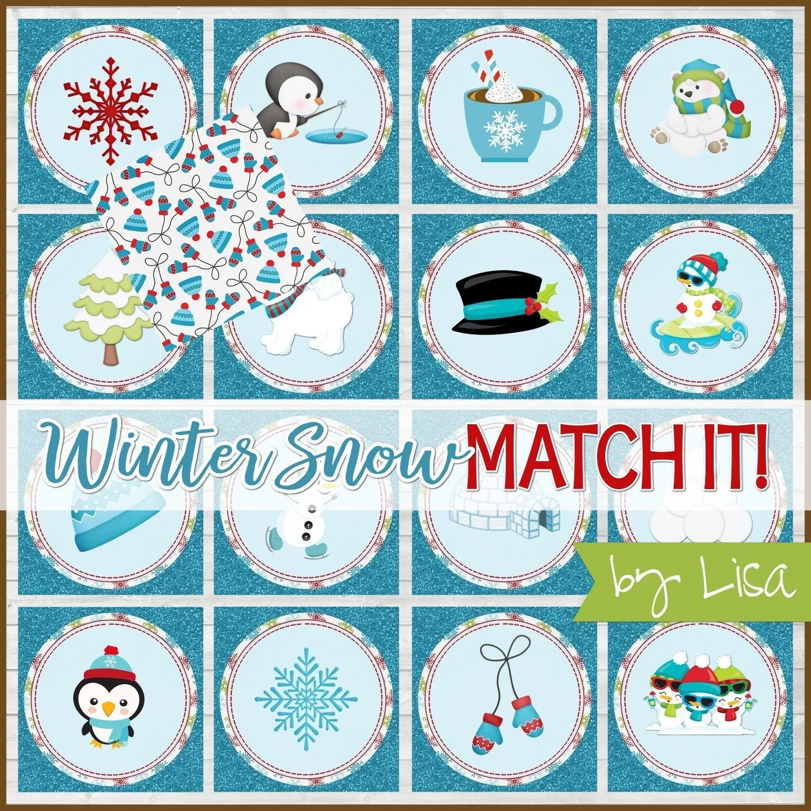 Winter GAME TRIO Printable