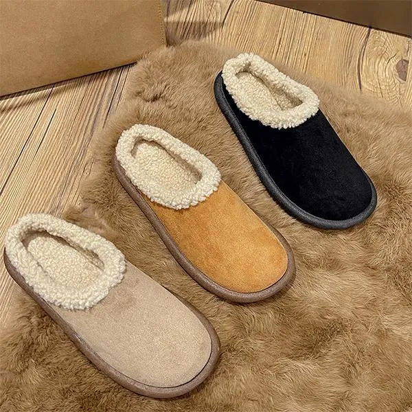 Women's Casual Solid Color Warm Cotton Slippers 47143600S