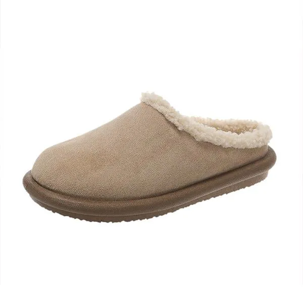 Women's Casual Solid Color Warm Cotton Slippers 47143600S