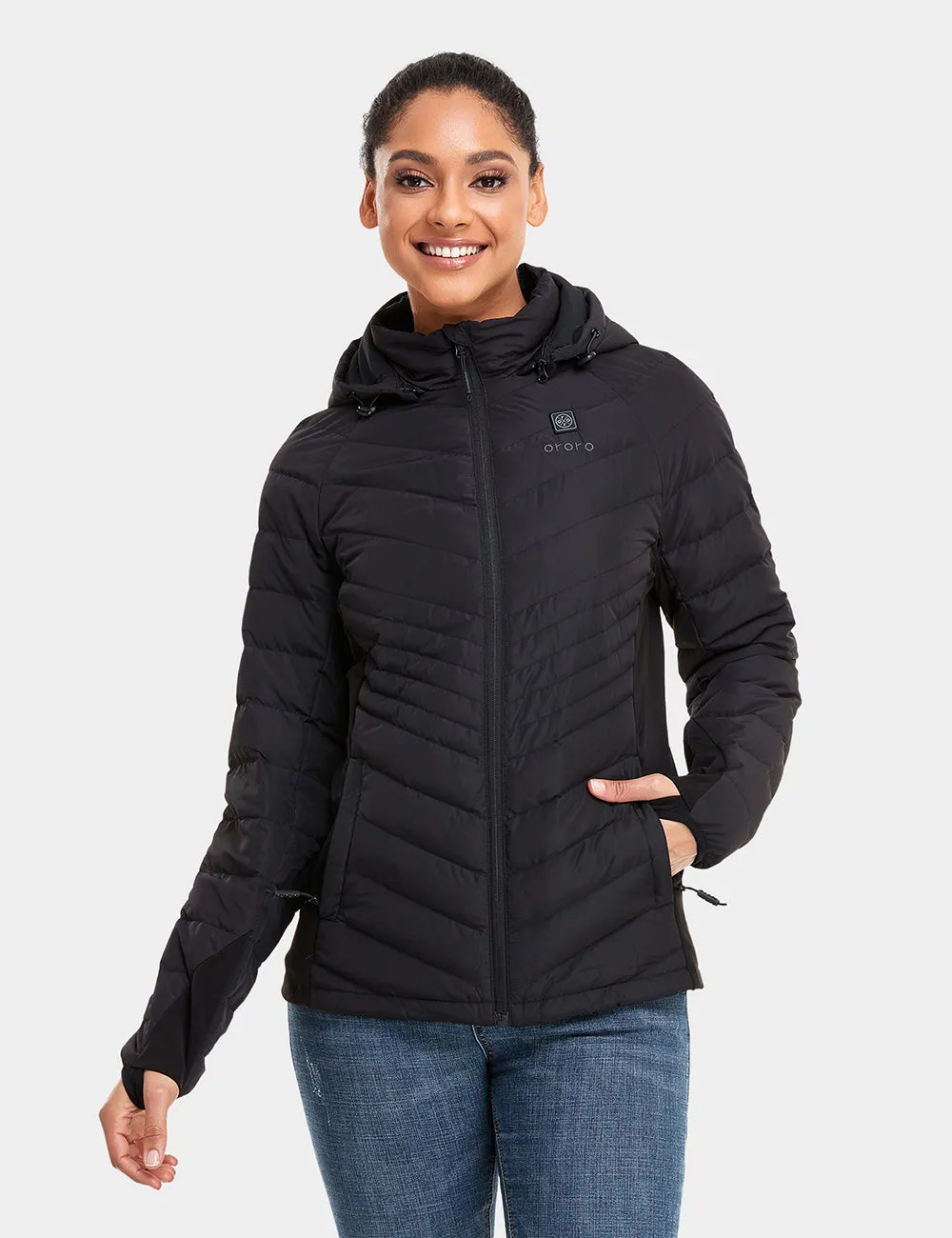 Women's Heated Down Jacket (Apparel Only)