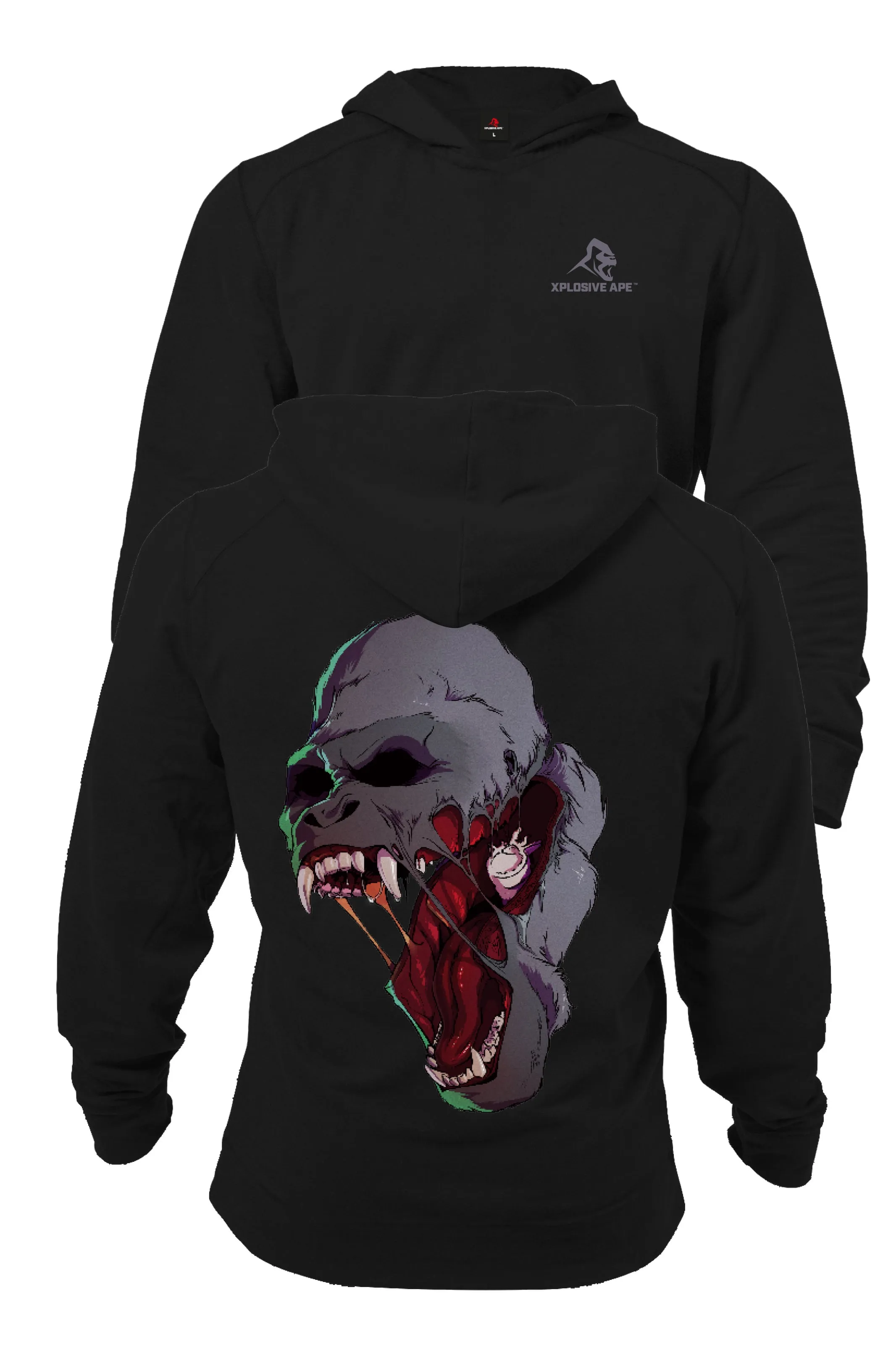 XAPE Humanoid Black Hoodie