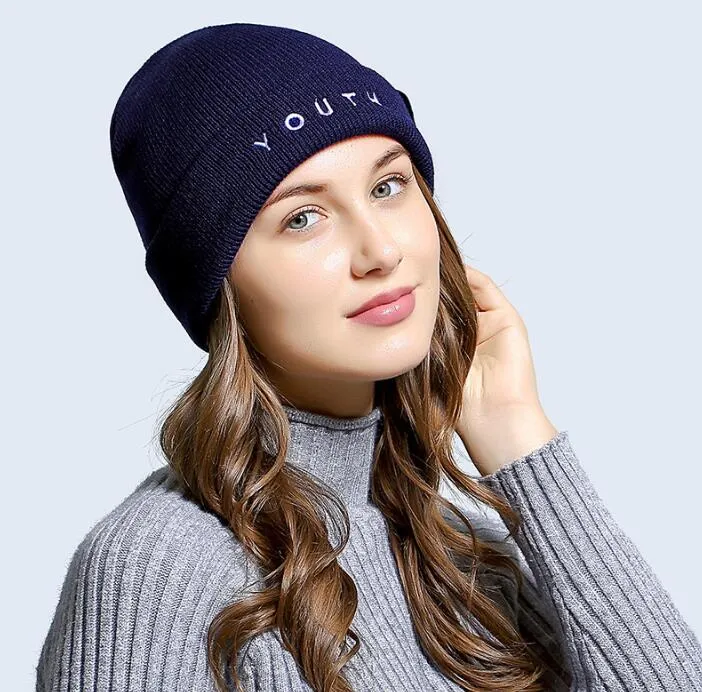 YOUTH Winter Fashion Warm Beanie for Women