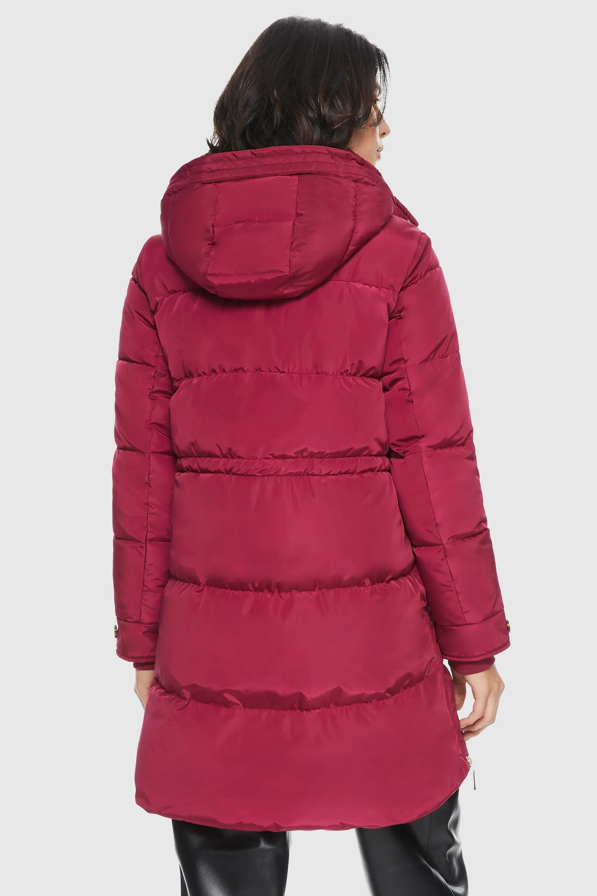 Zipper Winter Thicken Puffer Coat